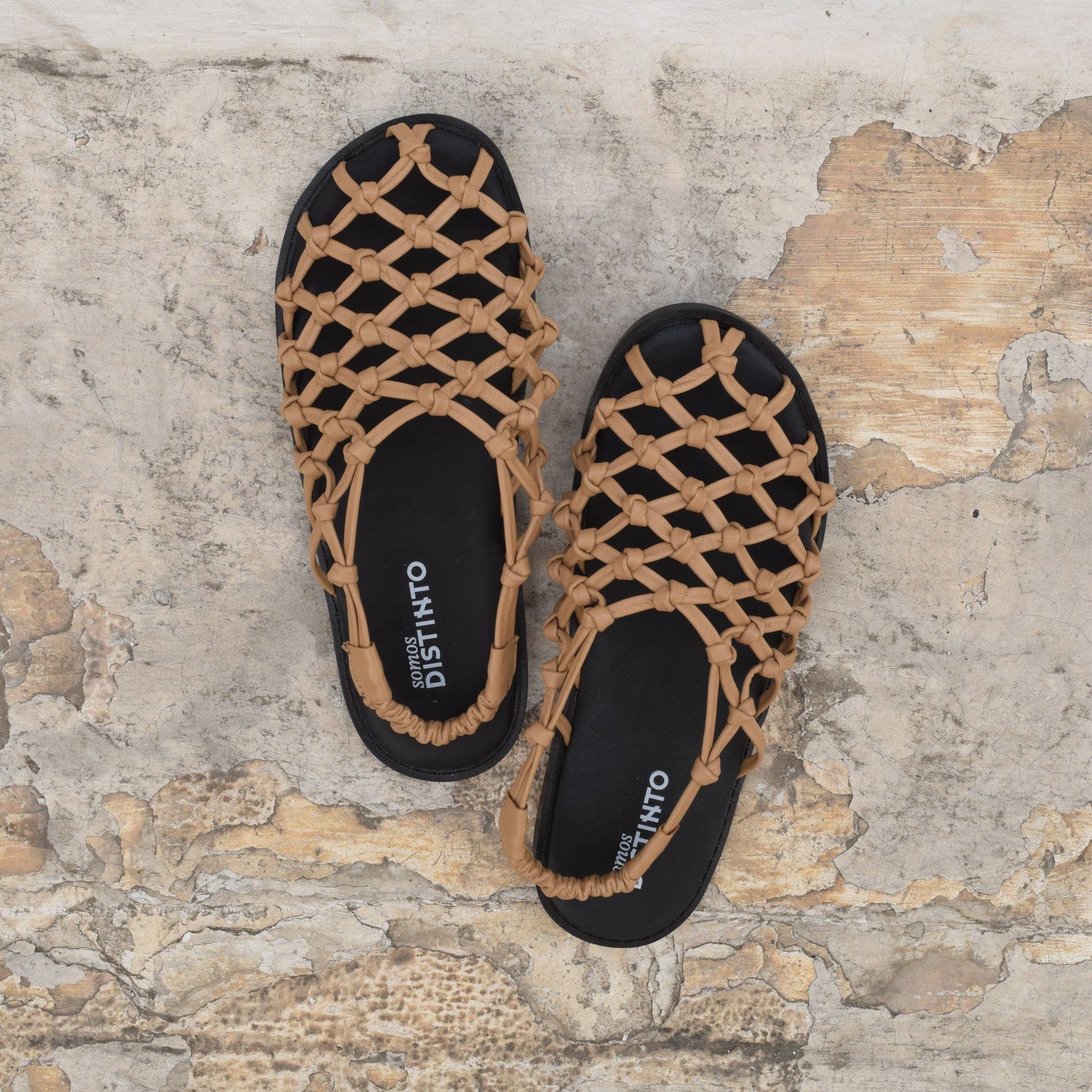 Sandalias Canastas Caramelo